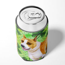 Load image into Gallery viewer, American Staffordshire St Patrick's Can or Bottle Hugger BB9818CC