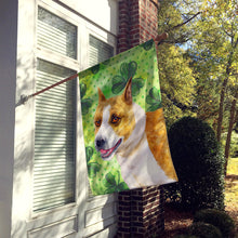 Load image into Gallery viewer, American Staffordshire St Patrick's Flag Canvas House Size BB9818CHF