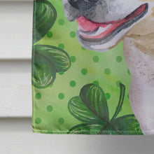 Load image into Gallery viewer, American Staffordshire St Patrick's Flag Canvas House Size BB9818CHF