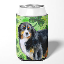 Load image into Gallery viewer, Bernese Mountain Dog St Patrick's Can or Bottle Hugger BB9819CC