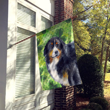 Load image into Gallery viewer, Bernese Mountain Dog St Patrick's Flag Canvas House Size BB9819CHF