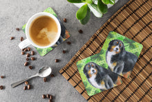 Load image into Gallery viewer, Bernese Mountain Dog St Patrick's Foam Coaster  BB9819FC