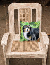 Load image into Gallery viewer, Bernese Mountain Dog St Patrick's Fabric Decorative Pillow BB9819PW1818
