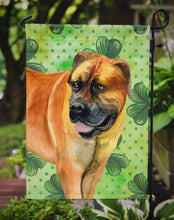 Load image into Gallery viewer, Boerboel Mastiff St Patrick's Garden Flag - Outdoor Decorative Yard Flag BB9820GF