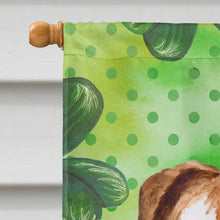 Load image into Gallery viewer, Smooth Fox Terrier St Patrick's Flag Canvas House Size BB9821CHF