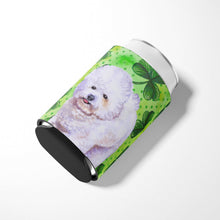 Load image into Gallery viewer, Bichon Frise St Patrick's Can or Bottle Hugger BB9822CC