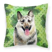 Load image into Gallery viewer, East-European Shepherd St Patrick's Fabric Decorative Pillow BB9823PW1818