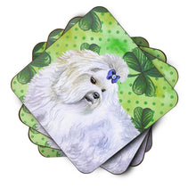 Load image into Gallery viewer, Maltese St Patrick's Foam Coaster  BB9825FC