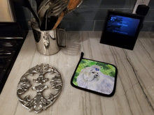 Load image into Gallery viewer, Maltese St Patrick's Pot Holders - Set of 2 - Heat-Resistant Kitchen Essentials BB9825PTHD