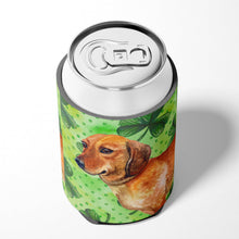 Load image into Gallery viewer, Dachshund St Patrick's Can or Bottle Hugger BB9826CC