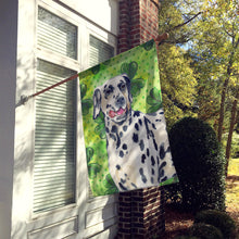 Load image into Gallery viewer, Dalmatian St Patrick's Flag Canvas House Size BB9827CHF
