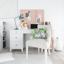 Load image into Gallery viewer, Dalmatian St Patrick's Throw Pillow - 14x14 Decorative Pillow – Art for Your Home &amp; Patio BB9827PW1414