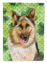 Load image into Gallery viewer, German Shepherd St Patrick's Flag Canvas House Size BB9828CHF