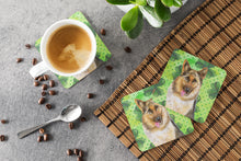 Load image into Gallery viewer, German Shepherd St Patrick's Foam Coaster  BB9828FC