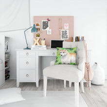 Load image into Gallery viewer, Siberian Husky St Patrick's Throw Pillow - 14x14 Decorative Pillow – Art for Your Home &amp; Patio BB9829PW1414