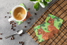 Load image into Gallery viewer, Miniature Pinscher St Patrick's Foam Coaster  BB9830FC