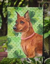 Load image into Gallery viewer, Miniature Pinscher St Patrick's Garden Flag - Outdoor Decorative Yard Flag BB9830GF