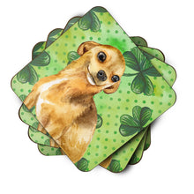 Load image into Gallery viewer, Chihuahua St Patrick's Foam Coaster  BB9832FC