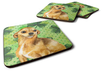 Load image into Gallery viewer, Chihuahua St Patrick's Foam Coaster  BB9832FC