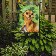 Load image into Gallery viewer, Chihuahua St Patrick's Garden Flag - Outdoor Decorative Yard Flag BB9832GF