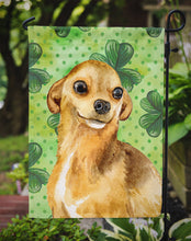 Load image into Gallery viewer, Chihuahua St Patrick's Garden Flag - Outdoor Decorative Yard Flag BB9832GF