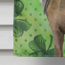 Load image into Gallery viewer, Chinese Crested St Patrick's Flag Canvas House Size BB9833CHF
