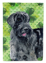 Load image into Gallery viewer, Giant Schnauzer St Patrick's Flag Canvas House Size BB9834CHF