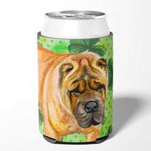 Load image into Gallery viewer, Shar Pei St Patrick's Can or Bottle Hugger BB9835CC