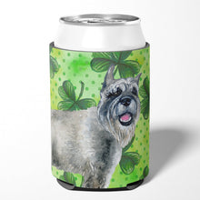 Load image into Gallery viewer, Schnauzer St Patrick's Can or Bottle Hugger BB9836CC