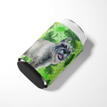 Load image into Gallery viewer, Schnauzer St Patrick's Can or Bottle Hugger BB9836CC
