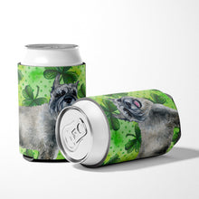 Load image into Gallery viewer, Schnauzer St Patrick's Can or Bottle Hugger BB9836CC