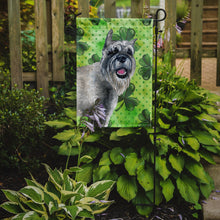 Load image into Gallery viewer, Schnauzer St Patrick's Garden Flag - Outdoor Decorative Yard Flag BB9836GF