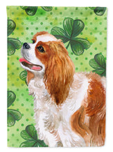 Load image into Gallery viewer, Cavalier Spaniel St Patrick's Garden Flag - Outdoor Decorative Yard Flag BB9837GF