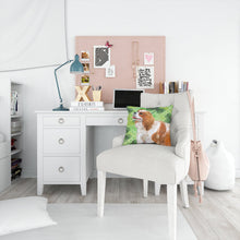 Load image into Gallery viewer, Cavalier Spaniel St Patrick's Throw Pillow - 14x14 Decorative Pillow – Art for Your Home &amp; Patio BB9837PW1414