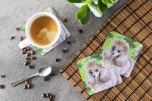 Load image into Gallery viewer, Poodle St Patrick's Foam Coaster  BB9839FC