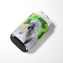 Load image into Gallery viewer, Shih Tzu St Patrick's Can or Bottle Hugger BB9840CC
