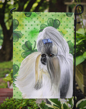 Load image into Gallery viewer, Shih Tzu St Patrick's Garden Flag - Outdoor Decorative Yard Flag BB9840GF
