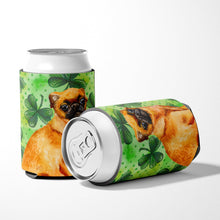 Load image into Gallery viewer, Small Brabant Griffon St Patrick's Can or Bottle Hugger BB9841CC