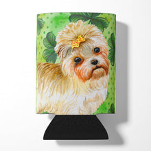 Load image into Gallery viewer, Morkie St Patrick's Can or Bottle Hugger BB9842CC
