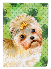 Load image into Gallery viewer, Morkie St Patrick's Flag Canvas House Size BB9842CHF