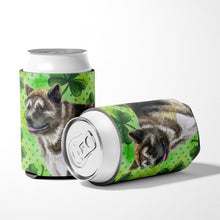 Load image into Gallery viewer, American Akita St Patrick's Can or Bottle Hugger BB9843CC