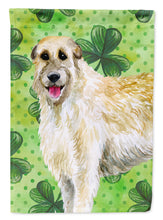 Load image into Gallery viewer, Irish Wolfhound St Patrick's Flag Canvas House Size BB9844CHF