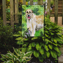 Load image into Gallery viewer, Irish Wolfhound St Patrick's Garden Flag - Outdoor Decorative Yard Flag BB9844GF