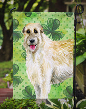 Load image into Gallery viewer, Irish Wolfhound St Patrick's Garden Flag - Outdoor Decorative Yard Flag BB9844GF
