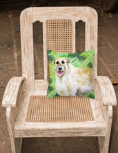 Load image into Gallery viewer, Irish Wolfhound St Patrick's Fabric Decorative Pillow BB9844PW1818
