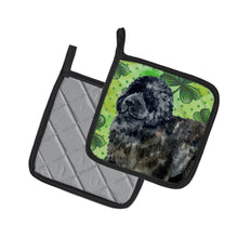 Load image into Gallery viewer, Newfoundland St Patrick's Pot Holders - Set of 2 - Heat-Resistant Kitchen Essentials BB9845PTHD