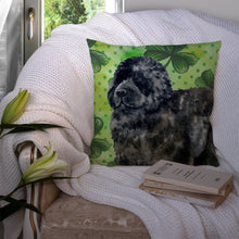 Load image into Gallery viewer, Newfoundland St Patrick's Throw Pillow - 14x14 Decorative Pillow – Art for Your Home &amp; Patio