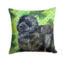 Load image into Gallery viewer, Newfoundland St Patrick's Throw Pillow - 14x14 Decorative Pillow – Art for Your Home &amp; Patio