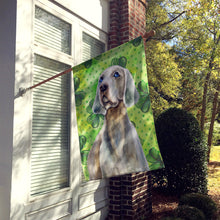 Load image into Gallery viewer, Weimaraner St Patrick's Flag Canvas House Size BB9848CHF