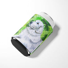 Load image into Gallery viewer, Maremma Sheepdog St Patrick's Can or Bottle Hugger BB9849CC